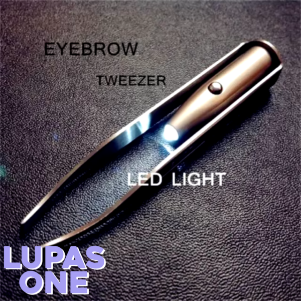 Eyebrow Tweezer with LED Light | Precision Hair Removal Tool for Perfect Brows - Image 4